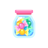 Candy bottle (candy ball in a glass bottle) material