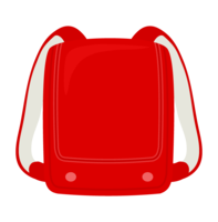 Red school bag