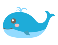 Cute whale