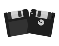 Floppy disk (2 sheets)