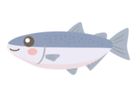 Cute salmon