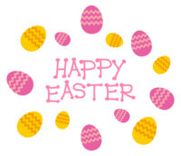 (HAPPY-EASTER) characters