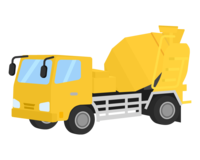 Construction-Mixer truck