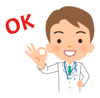 Doctor giving an OK sign-Doctor