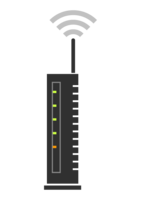 Router with wireless function