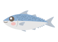 Cute mackerel (mackerel)