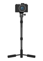 Single-lens reflex camera and monopod