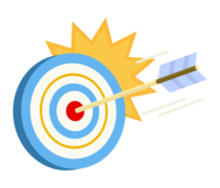 Target arrow-hit