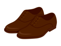 茶色い革靴