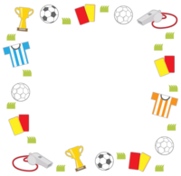 足球装饰框