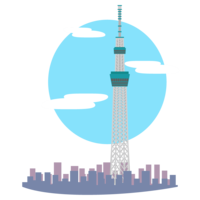Cityscape and Tokyo Sky Tree