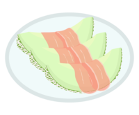 Prosciutto and melon