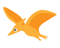 Cute dinosaur-Pteranodon