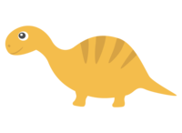 かわいい恐竜-イグアノドン