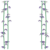 竹子日式装饰框