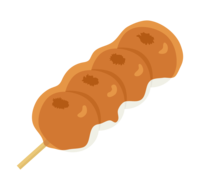 Mitarashi dango