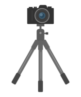 Single-lens reflex camera and tripod