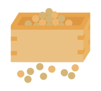 Setsubun beans in a box
