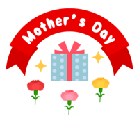 (Mother’s-Day)(母の日)の文字
