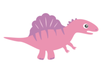 かわいい恐竜-スピノサウルス
