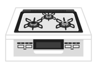 Gas stove (built-in stove)