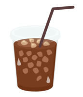 Take-out iced coffee