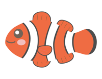 Cute clownfish