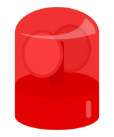 Red siren-lamp
