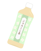 Jasmine tea in a PET bottle