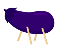 Eggplant spirit horse (Shoryouma)
