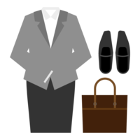 Business suits and bags (for women)