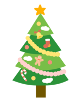 シンプルでかわいいクリスマスツリー
