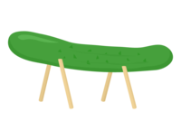 Cucumber spirit horse