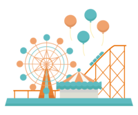 遊園地-アミューズメントパーク