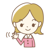 Bye-bye-Woman waving