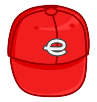 Red baseball cap