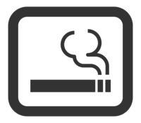 Smoking area mark