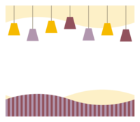 天花板照明的装饰框