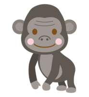 かわいいゴリラ