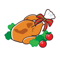 Christmas-Roast chicken