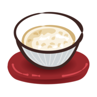 Amazake poured into a cup