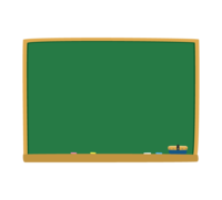 Blackboard frame-frame
