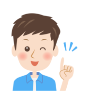 Face of a man who winks